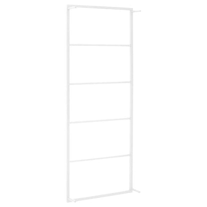 Towel Rack White 45x10x115 cm Steel