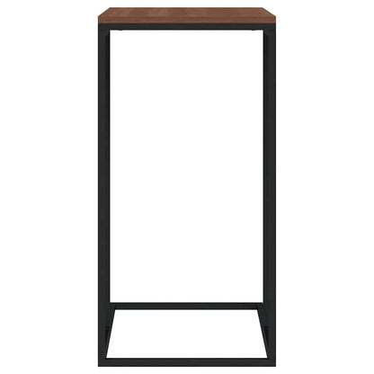 Side Table Black 40x30x59 cm Engineered Wood