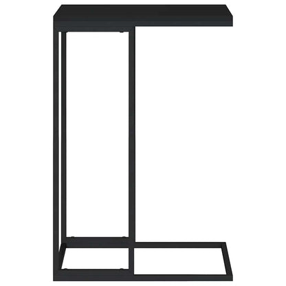 Side Table | Black | Engineered Wood | Small |  Durable  | Side Table
