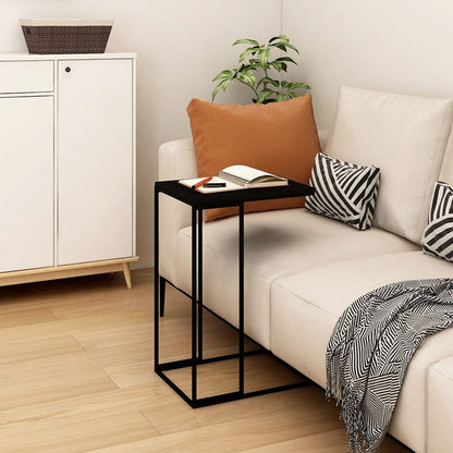 Side Table | Black | Engineered Wood | Small |  Durable  | Side Table