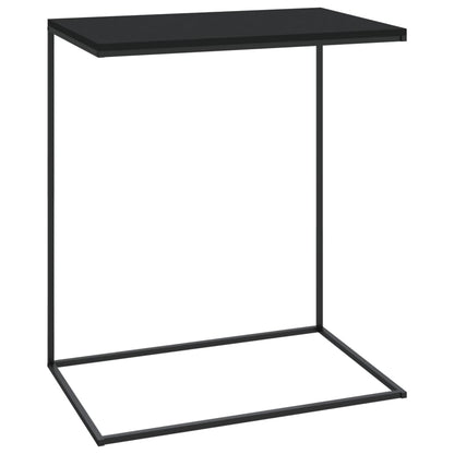 Side Table | Black | Engineered wood, Iron | Durable | Side Table