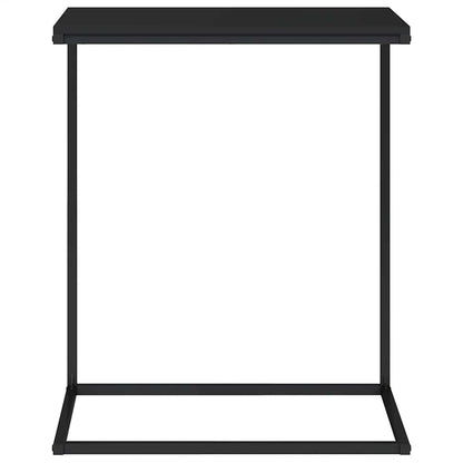 Side Table | Black | Engineered wood, Iron | Durable | Side Table