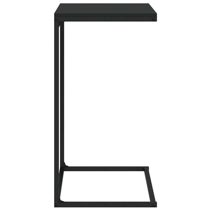 Side Table | Black | Engineered wood, Iron | Durable | Side Table