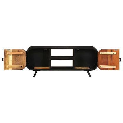 328413 vidaXL TV Cabinet 110x30x45 cm Solid Reclaimed Wood
