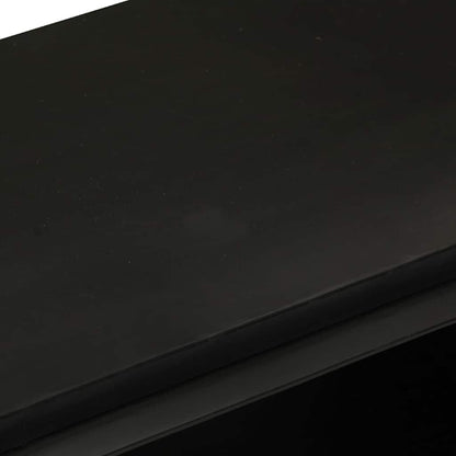 328414 vidaXL TV Cabinet 110x30x45 cm Rough Mango Wood