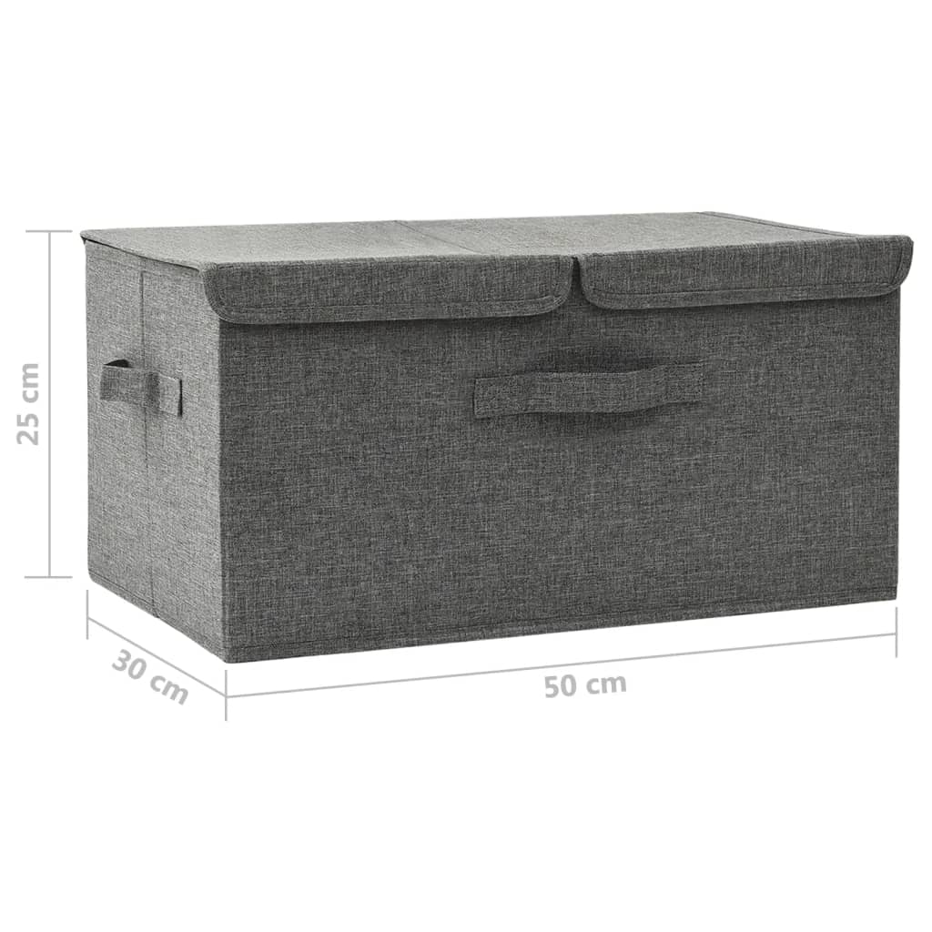 | Storage boxes | Folding with Storage Anthracite Non-woven fabric
