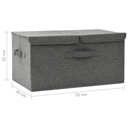 | Storage boxes | Folding with Storage Anthracite Non-woven fabric