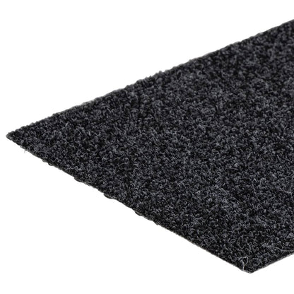 Stair Mats Self-adhesive 15 pcs 76x20 cm Dark Grey Rectangular