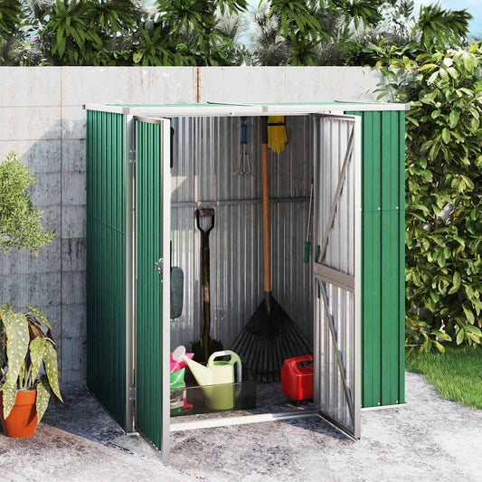 Tool Shed | Green | Galvanised steel, metal, plastic | Large