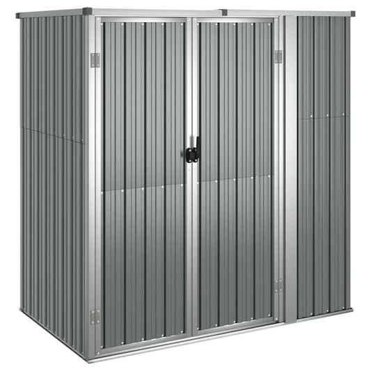 Tool Shed | Grey | Galvanised steel, metal, plastic