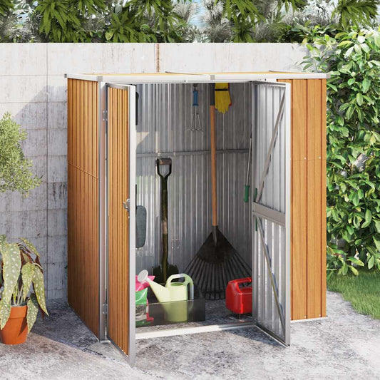 Tool Shed | Brown | Galvanised steel, metal, plastic | Large