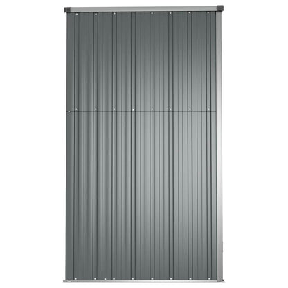 Tool Shed | Grey | Galvanised Steel | Large | Garden Tool Shed