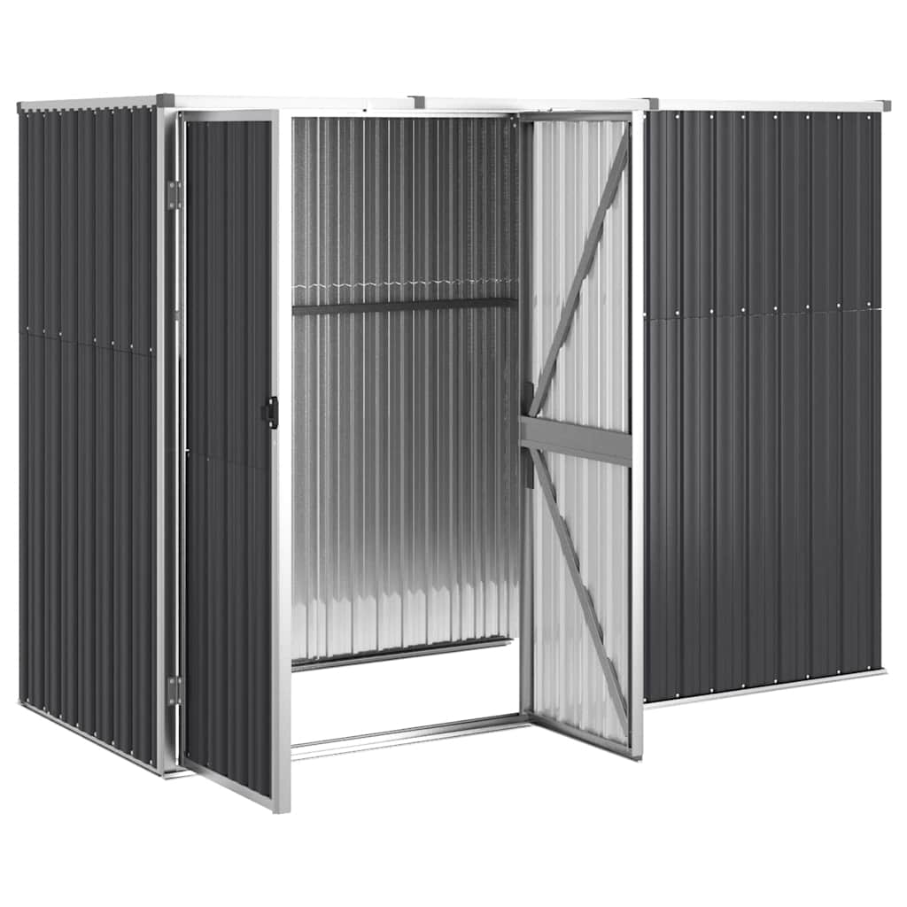 Tool Shed | Anthracite | Galvanised steel, metal | Large |  Durable