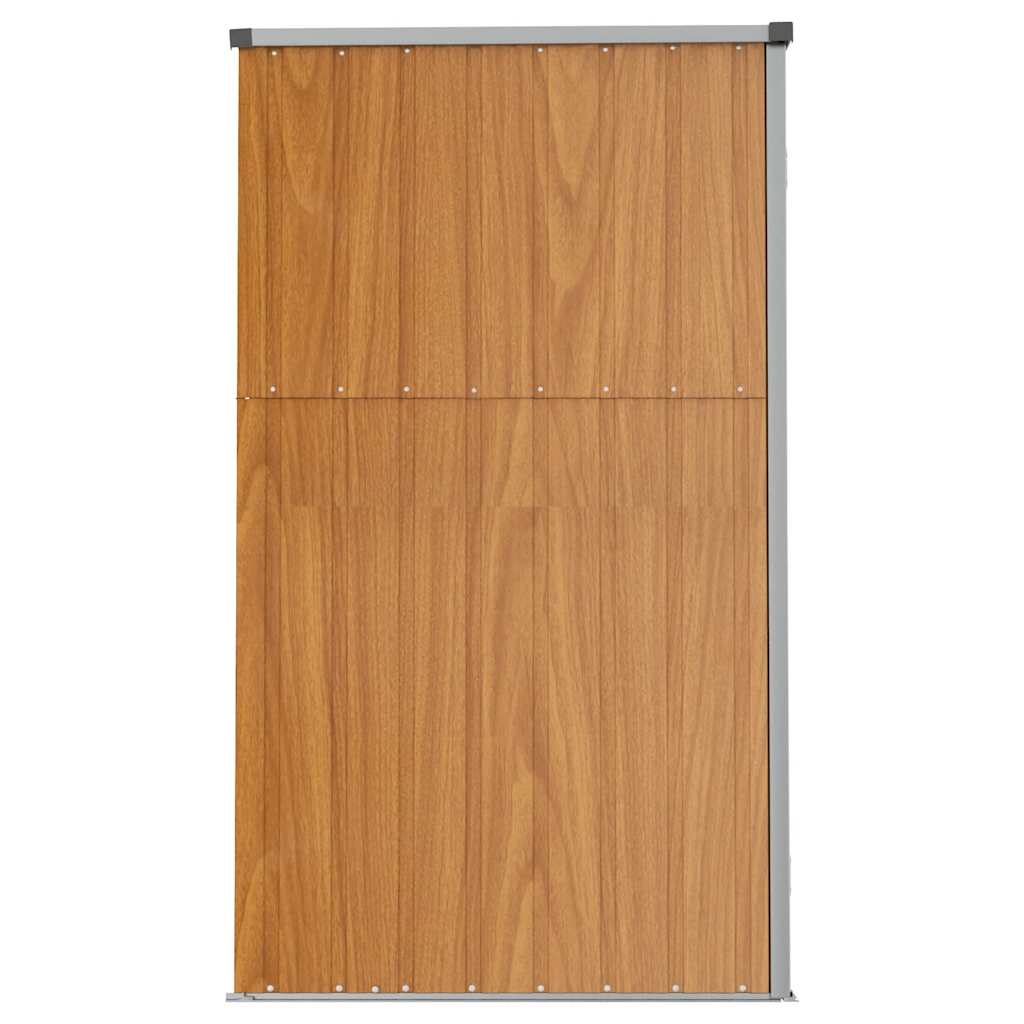 Tool Shed | Brown | Galvanised steel, metal | Large | Garden Tool Shed