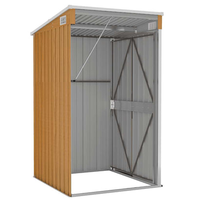 Garden Shed | Brown | Galvanised steel, metal | Medium | Garden Shed