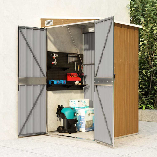 Garden Shed | Brown | Galvanised steel, metal | Medium | Garden Shed