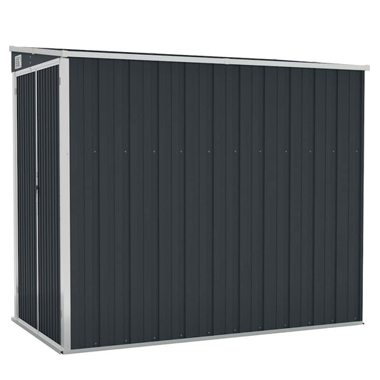 Garden Shed | Anthracite | Galvanised steel | 118x194x178 cm