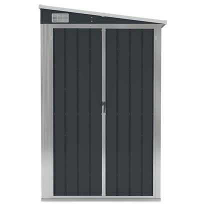 Garden Shed | Anthracite | Galvanised steel | 118x194x178 cm
