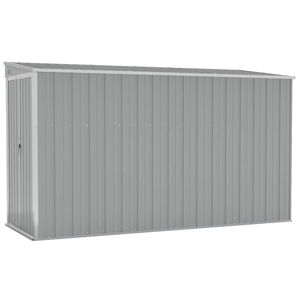 Garden Shed | Grey | Galvanised Steel | Large | Garden Shed | Rectangular
