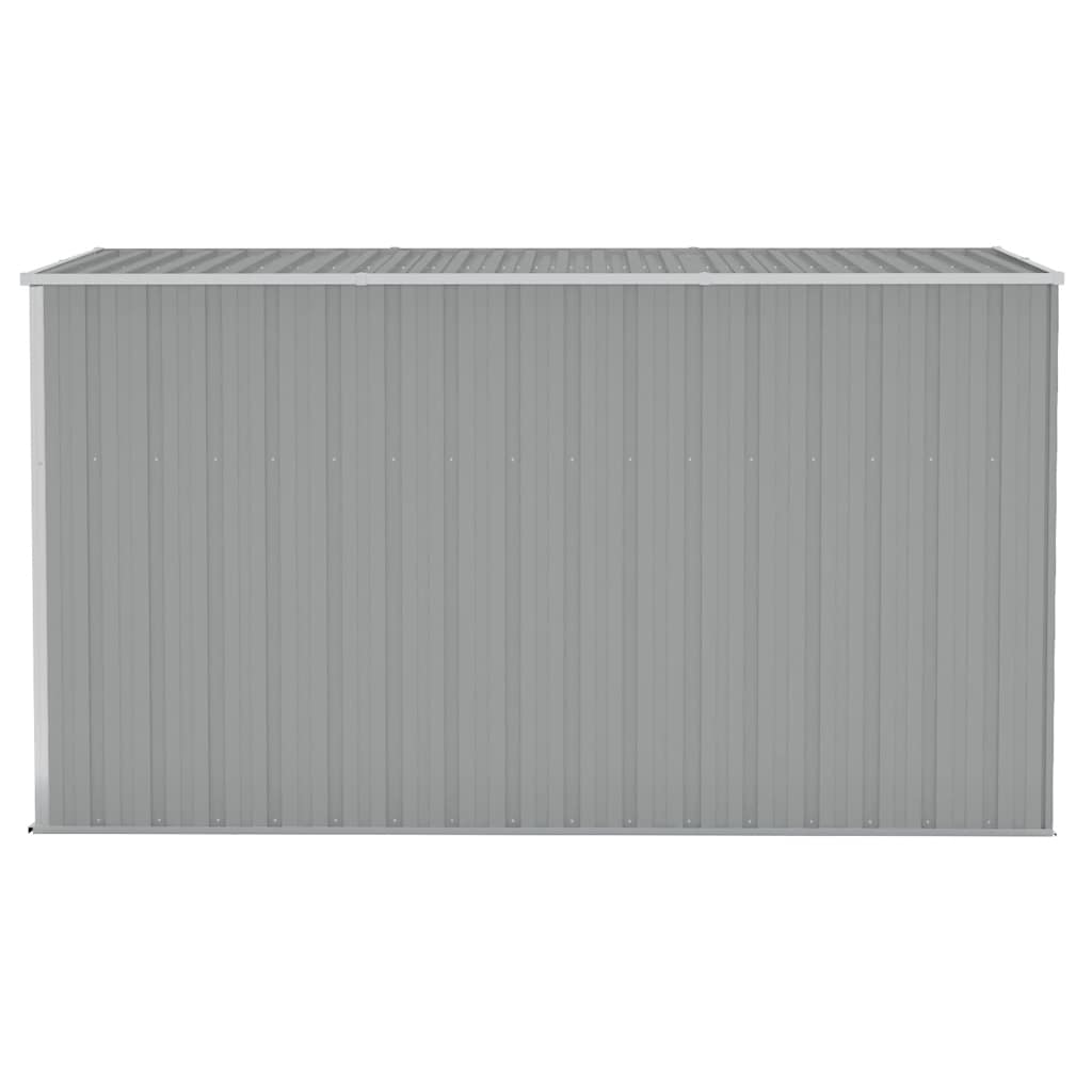 Garden Shed | Grey | Galvanised Steel | Large | Garden Shed | Rectangular