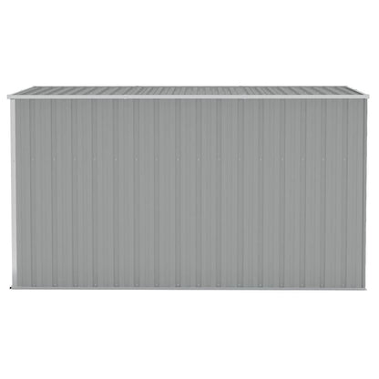 Garden Shed | Grey | Galvanised Steel | Large | Garden Shed | Rectangular