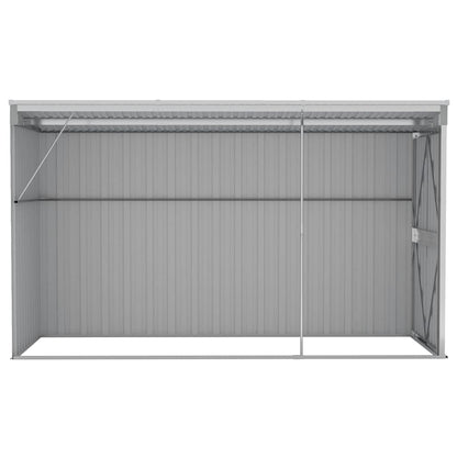 Garden Shed | Grey | Galvanised Steel | Large | Garden Shed | Rectangular