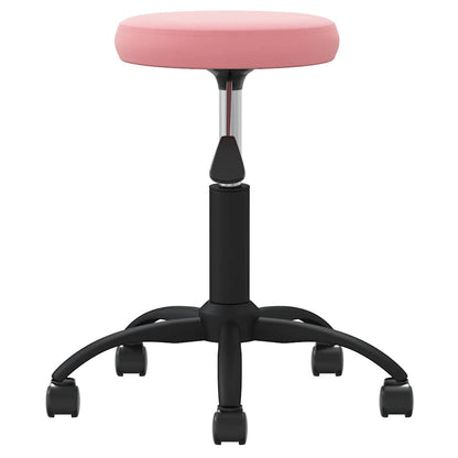 Office Swivel Chair Pink Velvet