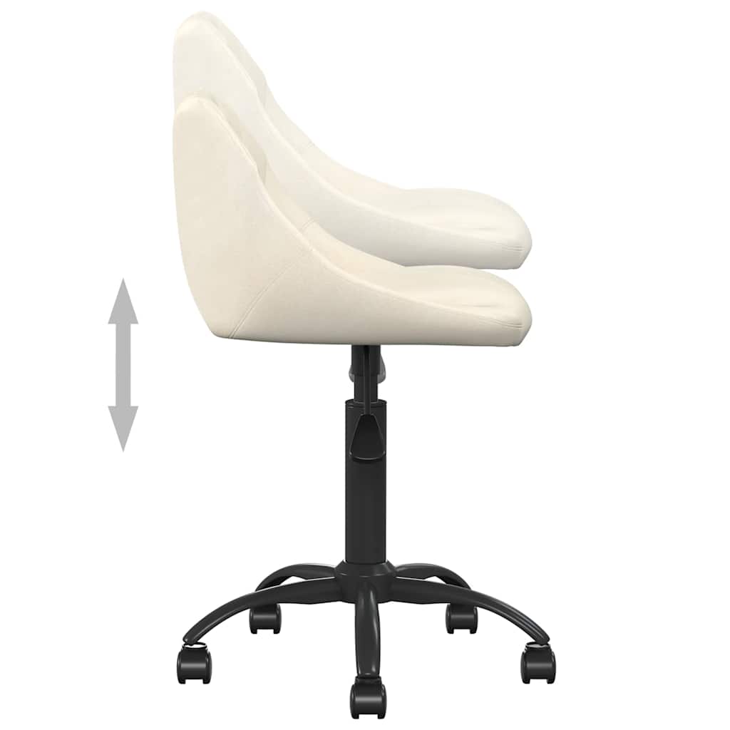 Dining Chair Cream Velvet