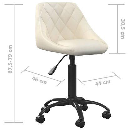 Dining Chair Cream Velvet