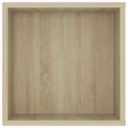 Wall-Mounted TV Cabinet Sonoma Oak 102x35x35 cm Engineered Wood