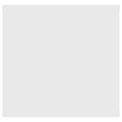 806256 vidaXL Wall Shelf White 102x30x29 cm Engineered Wood