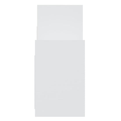 Side Cabinet White 60x26x60 cm Engineered Wood