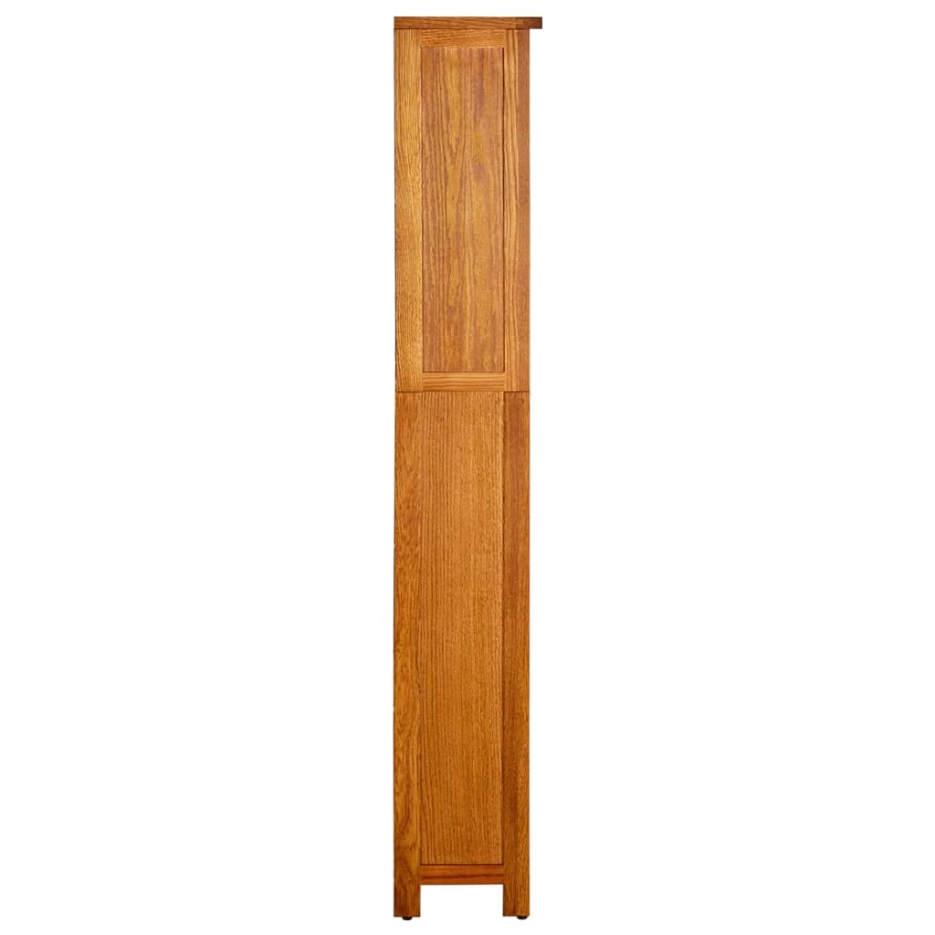 Bookcase | Natural Oak | Solid Oak Wood | Bookcase | Rectangular