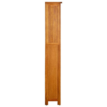 Bookcase | Natural Oak | Solid Oak Wood | Bookcase | Rectangular