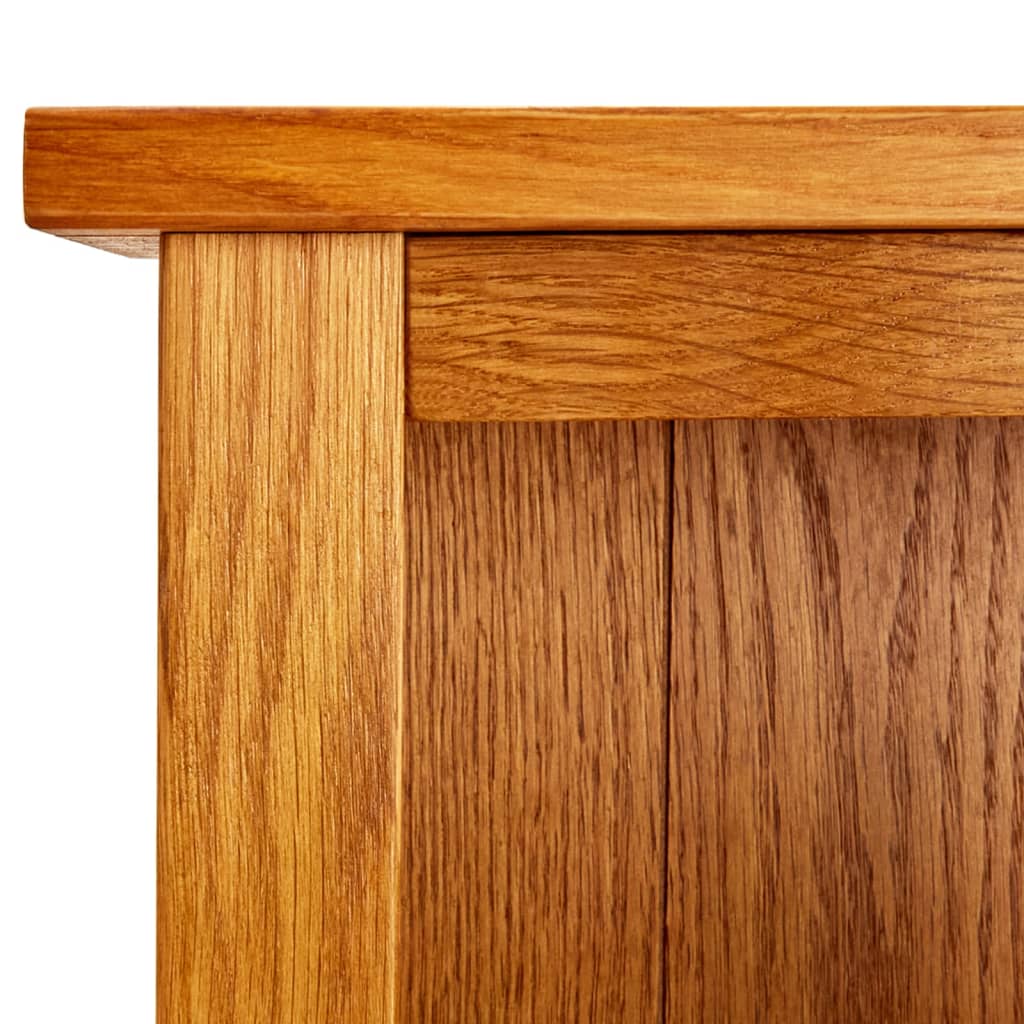 Bookcase | Natural Oak | Solid Oak Wood | Bookcase | Rectangular