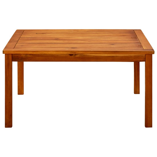 316396 vidaXL Garden Coffee Table 85x85x45 cm Solid Acacia Wood