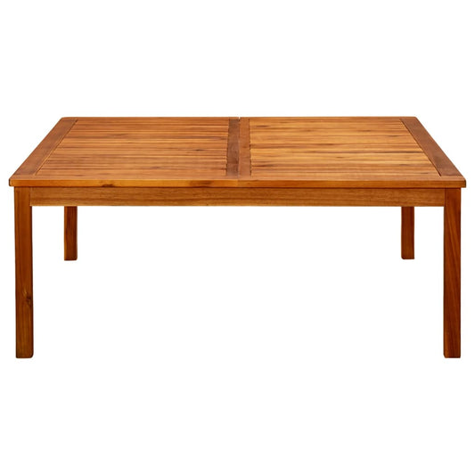 316397 vidaXL Garden Coffee Table 110x110x45 cm Solid Acacia Wood
