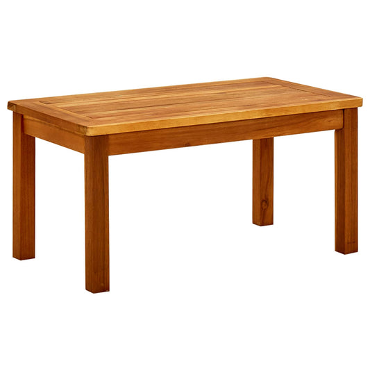 316399 vidaXL Garden Coffee Table 70x40x36 cm Solid Acacia Wood