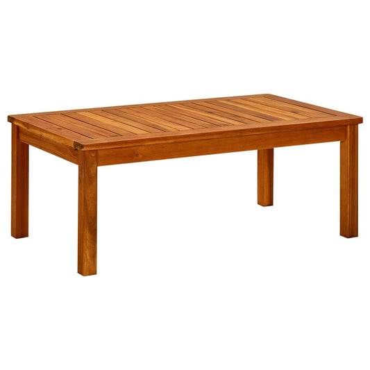 316400 vidaXL Garden Coffee Table 90x50x36 cm Solid Acacia Wood