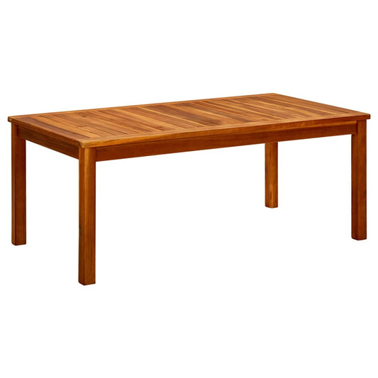 316401 vidaXL Garden Coffee Table 110x60x45 cm Solid Acacia Wood