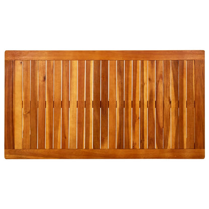 Garden Coffee Table 110x60x45 cm Solid Acacia Wood