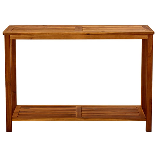 316406 vidaXL Garden Console Table 110x40x75 cm Solid Acacia Wood