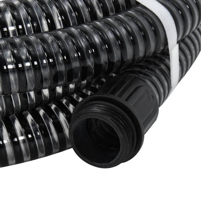 Suction Hose | Black | PVC, Brass | 10 m | Durable | Suction Hose