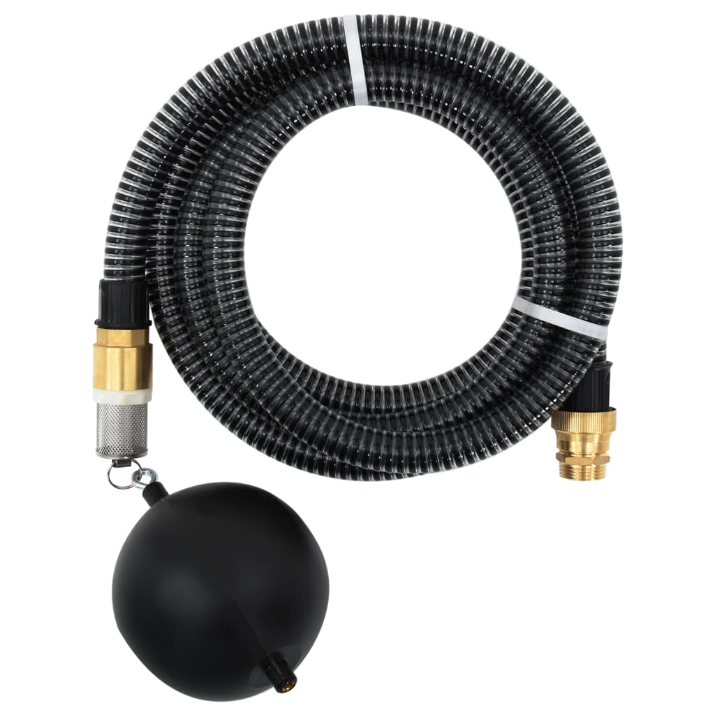 Suction Hose | Black | PVC | 15 m |  Durable  | Suction Hose