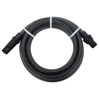 Suction Hose | Black | PVC | 1 inch diameter, 4 m length | Durable