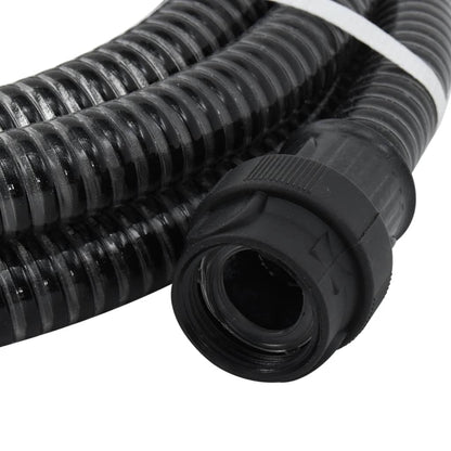 Suction Hose | Black | PVC | 10 m | Durable | Suction Hose | Cylindrical