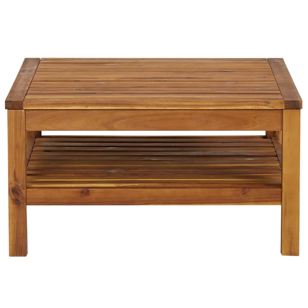 Coffee Table | Natural Acacia Wood | Solid Acacia Wood | Medium | Durable
