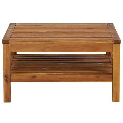 Coffee Table | Natural Acacia Wood | Solid Acacia Wood | Medium | Durable