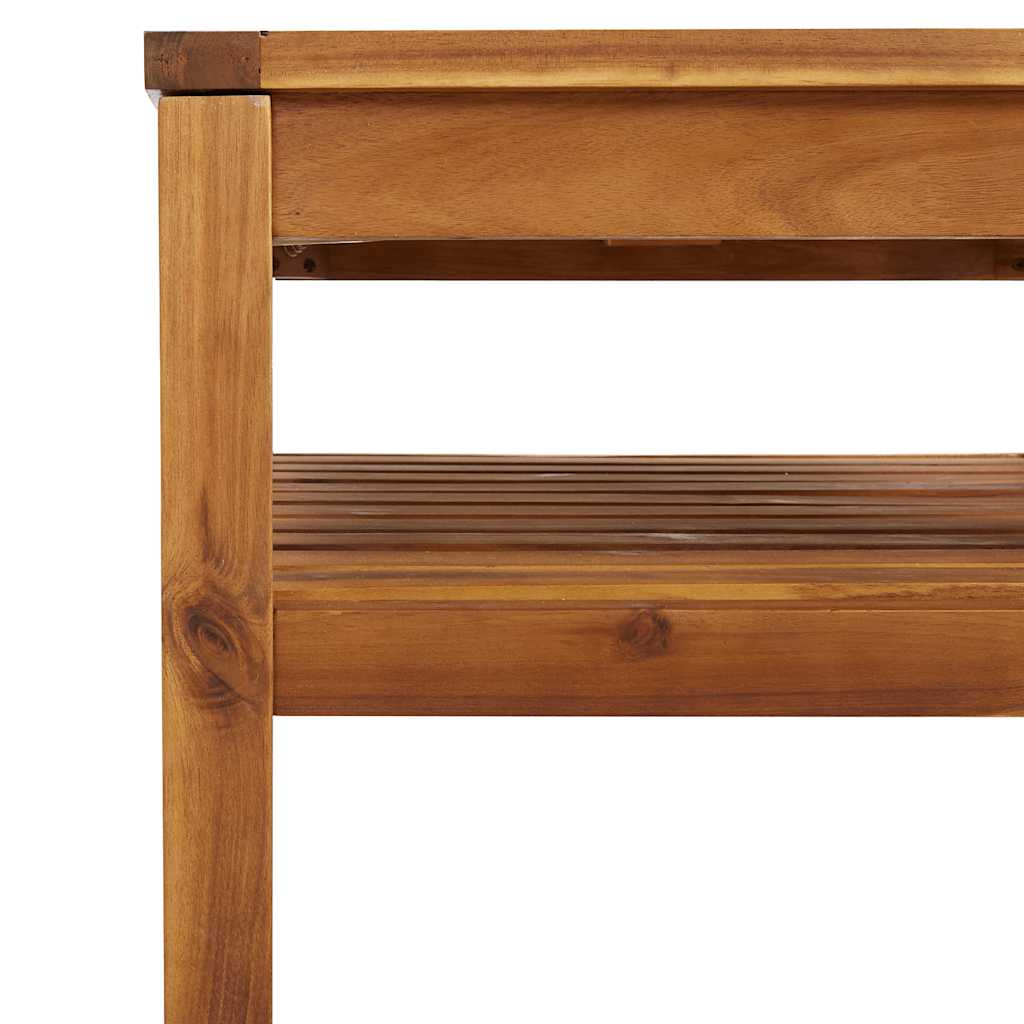 Coffee Table | Natural Acacia Wood | Solid Acacia Wood | Medium | Durable