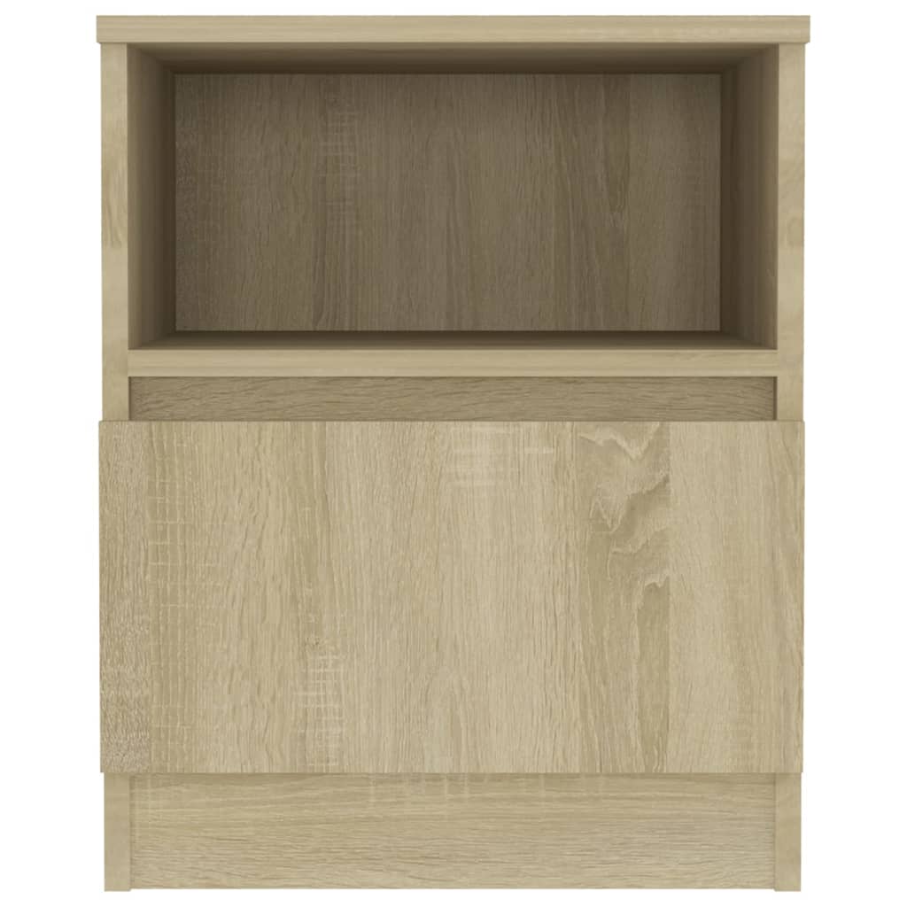 Bed Cabinet | Set of 2 | Sonoma oak | Engineered wood | Medium